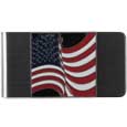 American Flag Large Steel Money Clip